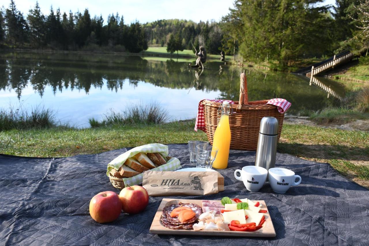 Glamping Lake Bloke Nova Vas  Eksteriør billede