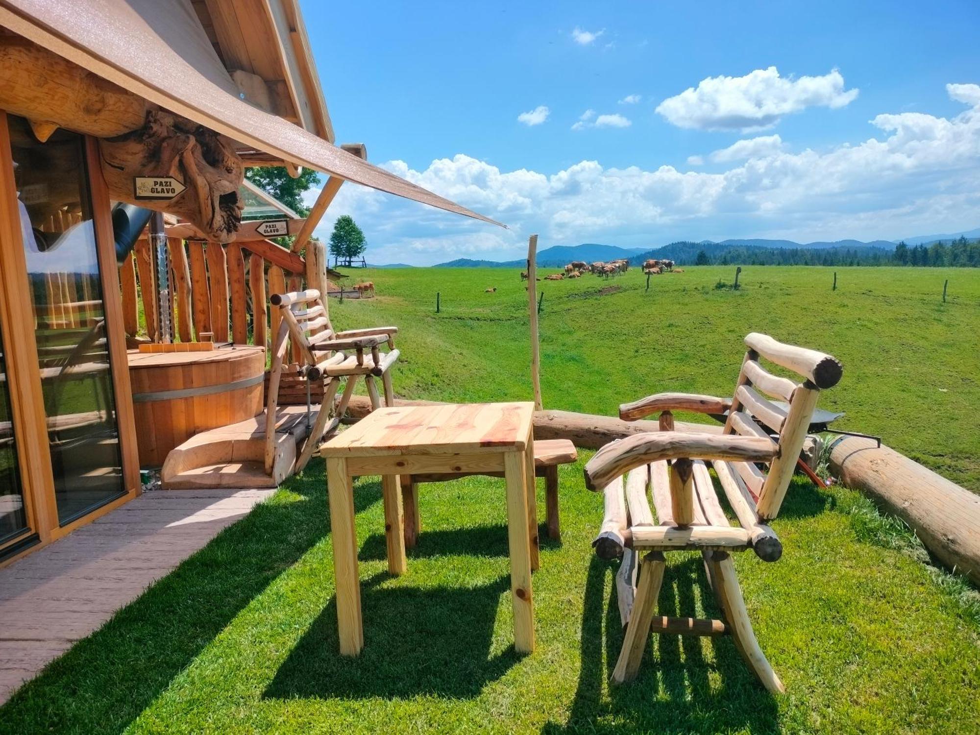 Glamping Lake Bloke Nova Vas  Eksteriør billede